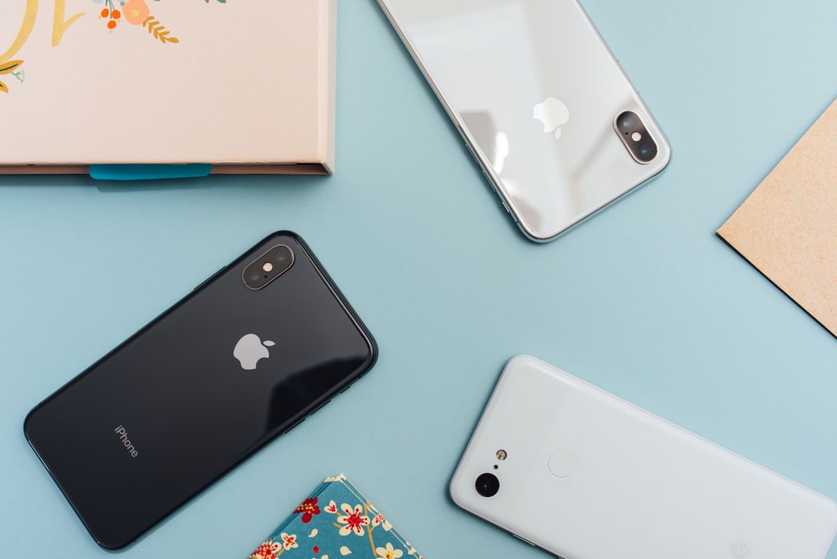 iPhone and Android phones — native apps built per platform