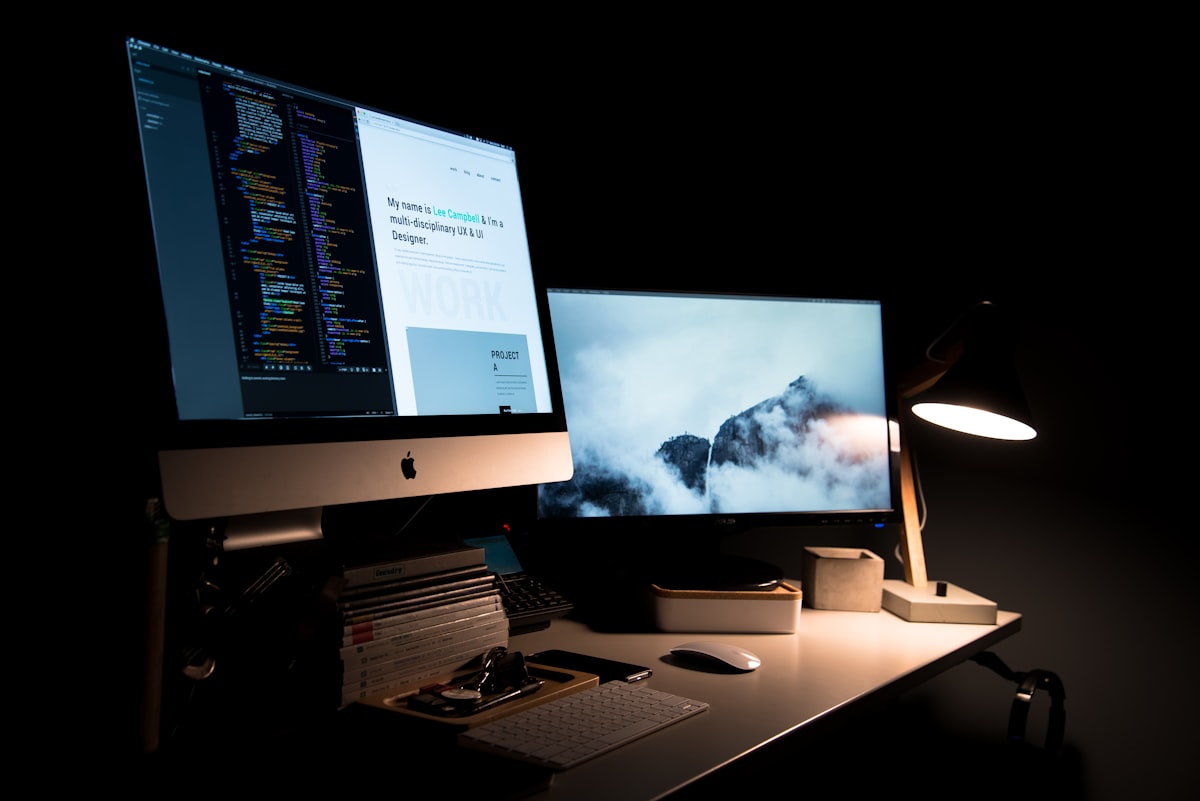 Website and web app on screen — progressive web app