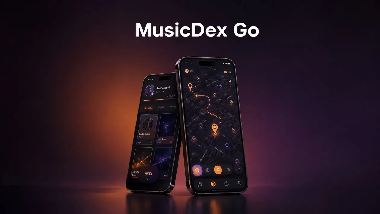 MusicDex GO — Geolocation-based AR-game